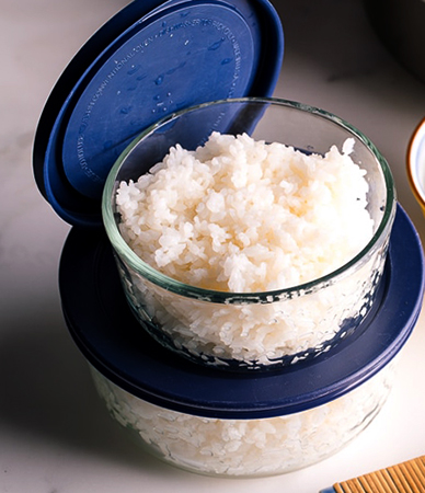 Хранение вареного риса