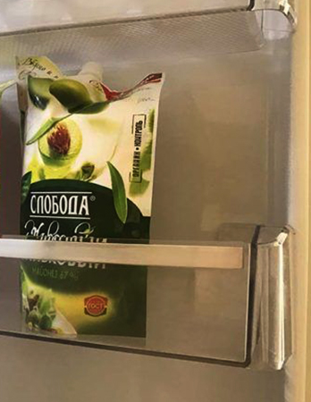 Майонез в холодильнике
